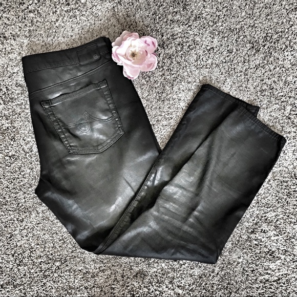 ❤️ SOLD ❤️ AG THE BEAU SKINNY LEATHERETTE JEANS - Picture 5 of 8